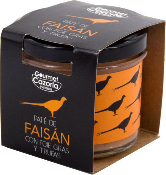 FAZANŲ PAŠTETAS SU TRUMAIS, 110 G