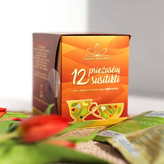 Arbatų rinkinys "12 PRIEŽASČIŲ SUSITIKTI"