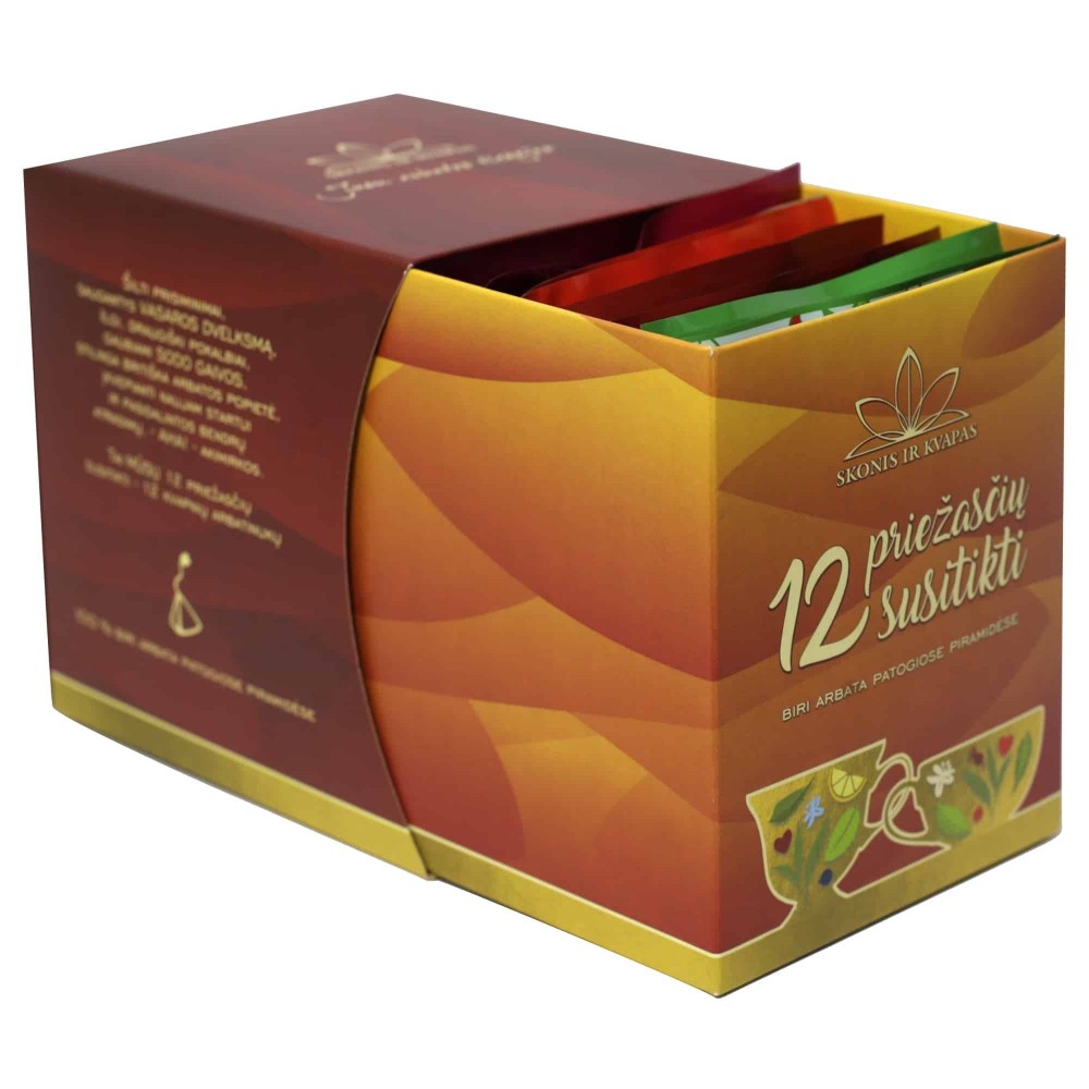 Arbatų rinkinys "12 PRIEŽASČIŲ SUSITIKTI"
